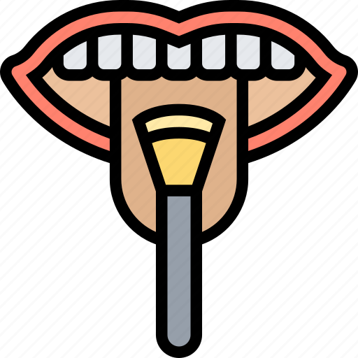 Tongue, cleaner, scraper, mouth, hygiene icon - Download on Iconfinder