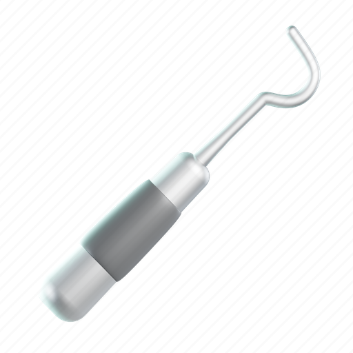 Dental, scaler, dental care, dentist, tooth, medical, healthcare 3D illustration - Download on Iconfinder