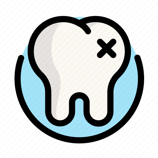 Caries, dental, dentist, medical, pain, tooth icon - Download on Iconfinder
