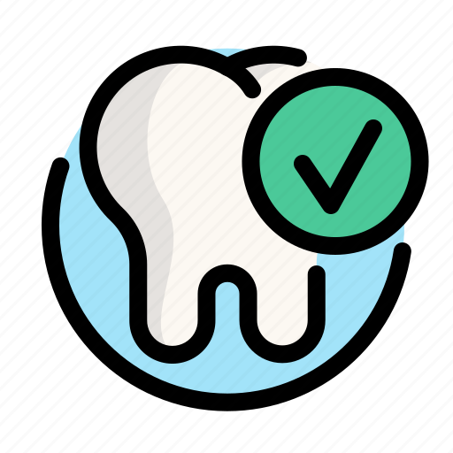 Dental, dentist, done, medical, tooth icon - Download on Iconfinder