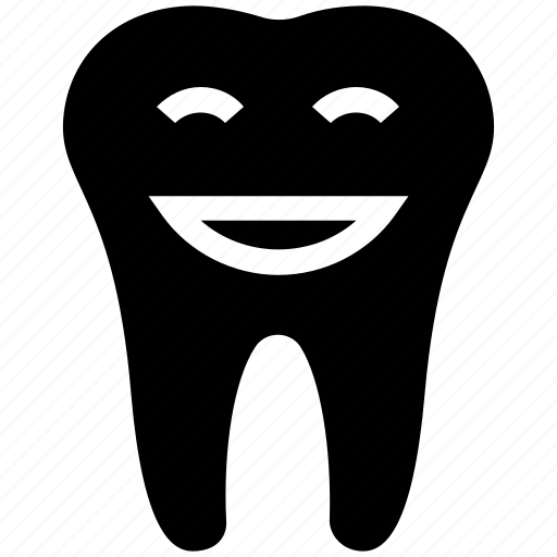 Cartoon, dental, dentist, healthcare, smiley, tooth icon - Download on Iconfinder