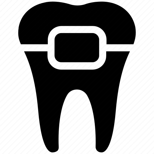 Braces, dental, healthcare, protection, stomatology, teeth braces icon - Download on Iconfinder