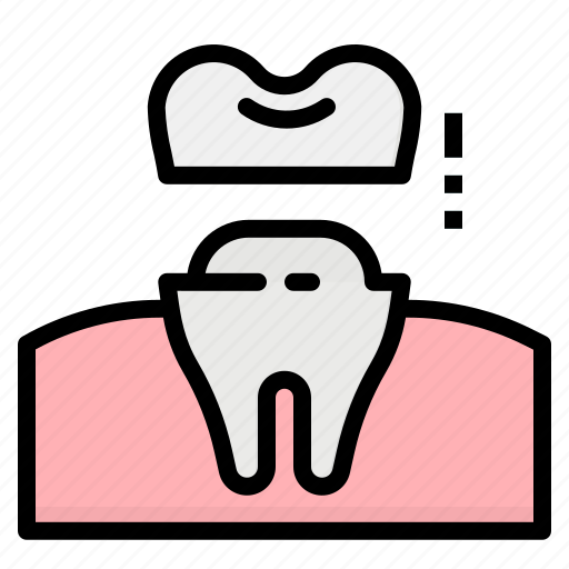 Crown, dental, dentist, healthcare, tooth icon - Download on Iconfinder