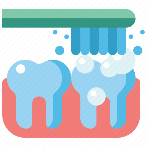 Tooth, dental, brushing, teeth icon - Download on Iconfinder