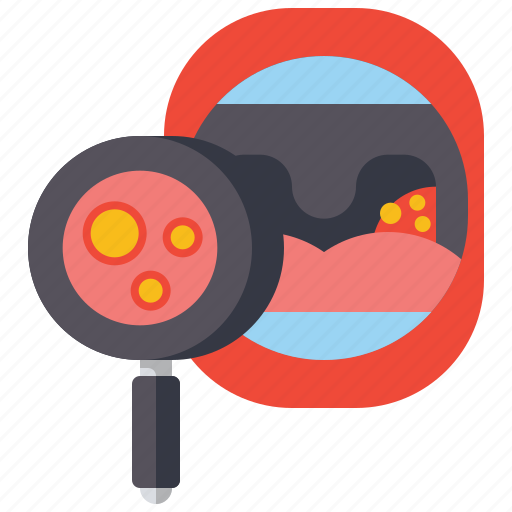 Tonsillitis, tongue, mouth icon - Download on Iconfinder