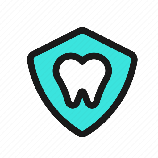 Dental, tooth, guard, protection, shield, insurance, care icon - Download on Iconfinder