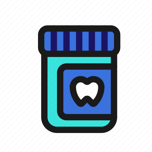 Medicine, tooth, dental, healthcare, pill, dentist, drug icon - Download on Iconfinder