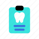 dental, healthcare, record, report, test, checkup, result