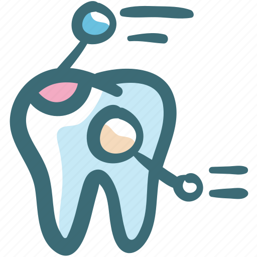 Dental, dental records, dentist, dentistry, detail, doodle, x rays icon - Download on Iconfinder