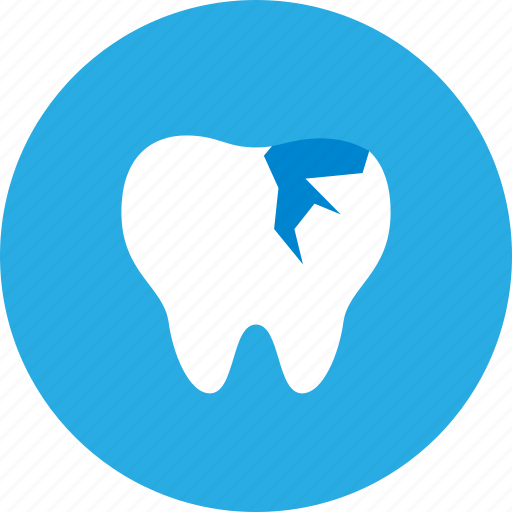 Chipped, dental, dental clinic, dentist, health care, repair, tooth icon - Download on Iconfinder