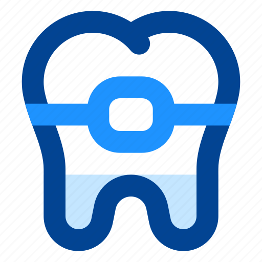 Braces, tooth, dental, dentist, dentistry, teeth icon - Download on Iconfinder