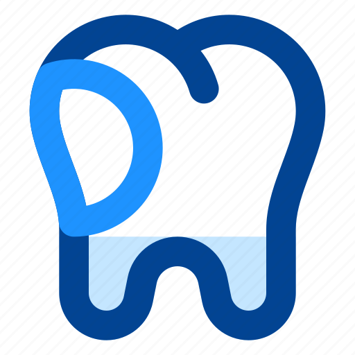 Dental, filling, cavity, crack, dentist, dentistry, teeth icon - Download on Iconfinder