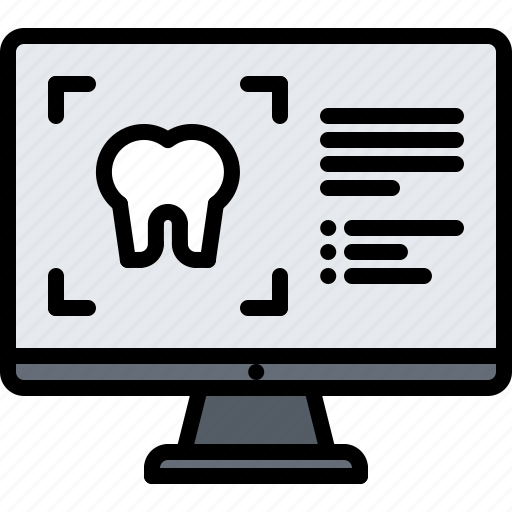 Dental, dentist, medicine, ray, scan, tooth, x icon - Download on Iconfinder