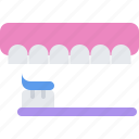 dental, dentist, jaw, medicine, tooth, toothbrush, toothpaste