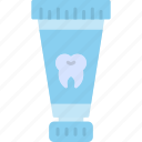 toothpaste, dental, medicine, tooth, icon