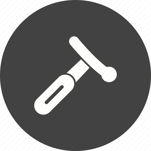 Dental, doctor, examining, hammer, medical, patient, stethoscope icon - Download on Iconfinder