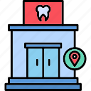 clinic, location, veterinary, map, store, pin, icon