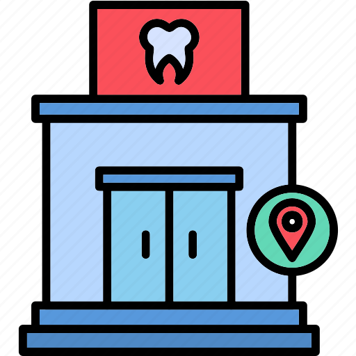 Clinic, location, veterinary, map, store, pin, icon icon - Download on Iconfinder