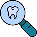 dental, checkup, medical, oral, teeth, icon
