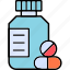 medicament, drugs, medication, medicine, prescriptions, icon 