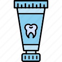 toothpaste, dental, medicine, tooth, icon