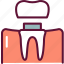 dentistry, crowned, teeth 