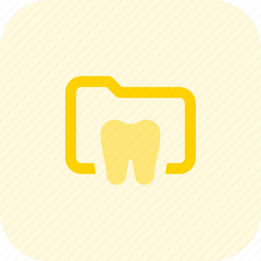 Tooth, folder, medical, health icon - Download on Iconfinder