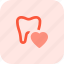 tooth, heart, medical, love 