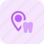 tooth, location, medical, pin 