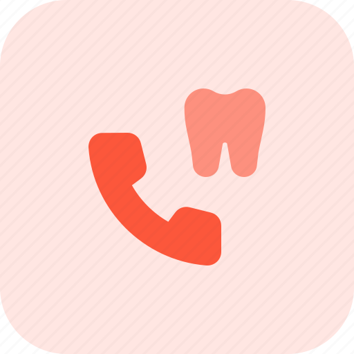 Tooth, phone, medical, dentist icon - Download on Iconfinder