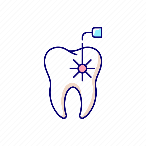 Tooth, laser, dental, medicine icon - Download on Iconfinder