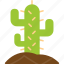cactus, plant, cacti, green, nature, icon 