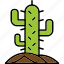 cactus, plant, cacti, green, nature, icon 