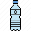water, bottle, beverage, drink, hydrate, hydration, icon