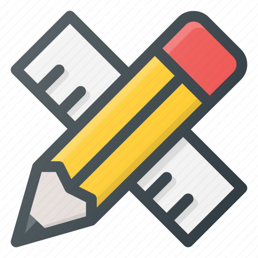 Design, grid, guide, pencil, ruler icon - Download on Iconfinder