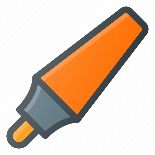 Color, highlight, highlighter, marker, tool icon - Download on Iconfinder