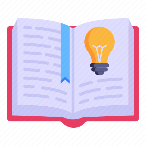 Discover idea, idea book, creative book, idea learning, content idea icon - Download on Iconfinder
