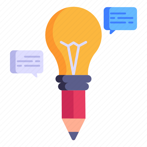 Creative writing, writing idea, innovation, creativity, bright idea icon - Download on Iconfinder