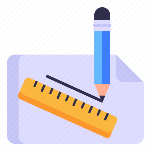 Drawing, sketching, drafting, sketch paper, designing icon - Download on Iconfinder