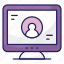 online, profile, account, web, login 