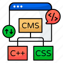 web, coding, programming, software, development, html, technologyicons