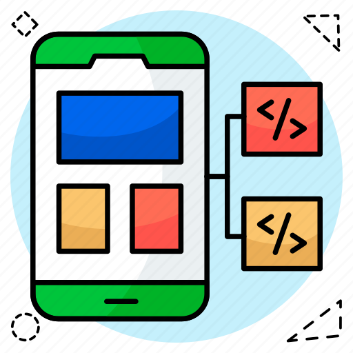Mobile, programming, software, development, html, coding, managementsimple icon - Download on Iconfinder