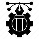 bezier, tool, design, graphic, pen, photoshop, toolvector