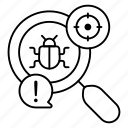 bug, testing, analysis, debugging, search, virusvector