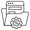 coding, folder, programming, document, doc, archiveicons