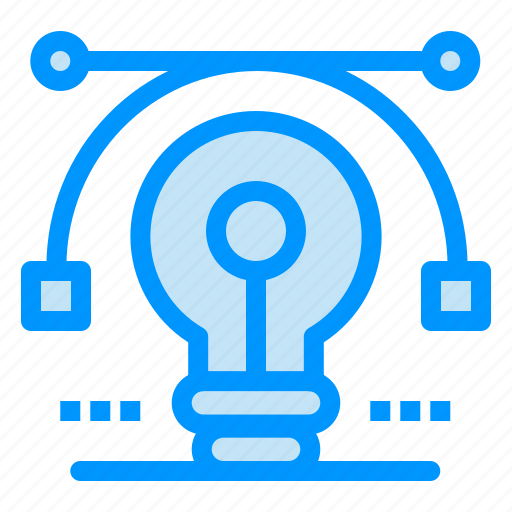 Bulb, drawing, idea, solution, vector icon - Download on Iconfinder