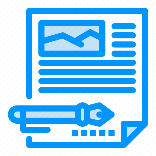 Article, document, edit, paper, pen icon - Download on Iconfinder