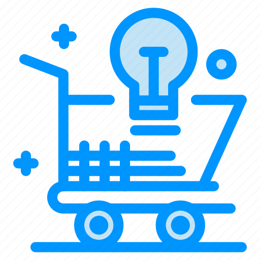 Bulb, cart, idea, light, online, shopping icon - Download on Iconfinder