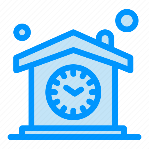 Clock, design, home, house, time icon - Download on Iconfinder
