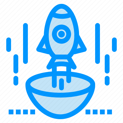 Business, entrepreneur, launch, rocket, spaceship, startup icon - Download on Iconfinder
